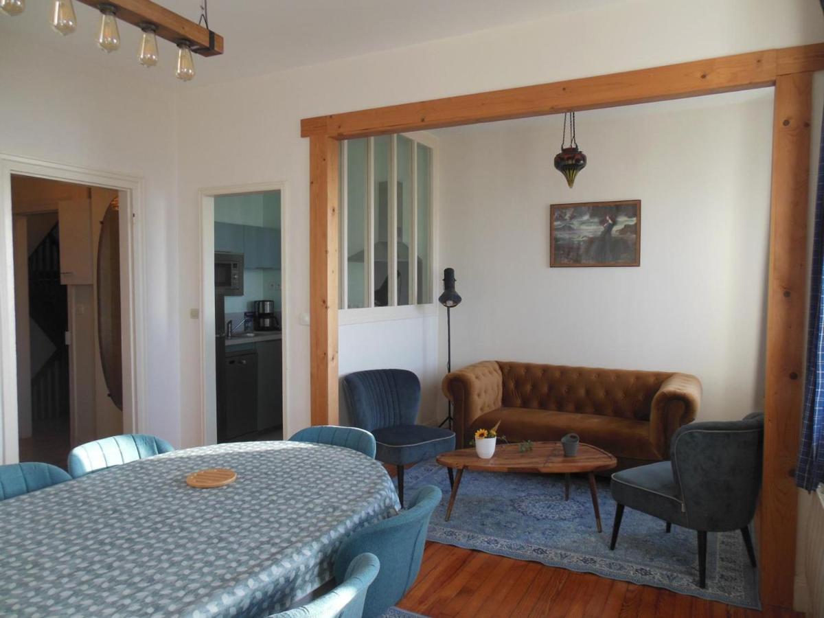 Duplex Face Plage Avec Terrasse, 3 Ch, 2 Sdb, Wifi, Menage Inclus - Fr-1-376-113 บูโลญ-ซูร์-แมร์ ภายนอก รูปภาพ